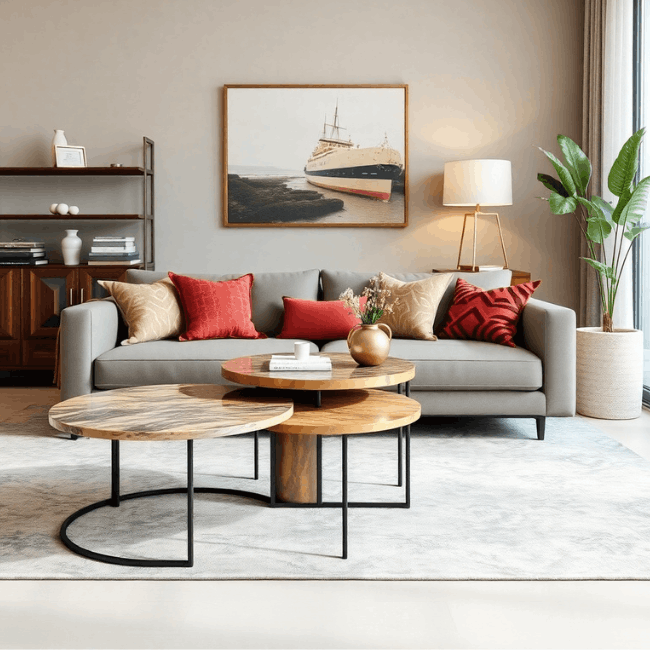 Modern Nest of Tables UK Sale